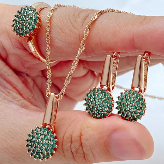 Crystal Flower sets - Gilded Rosy