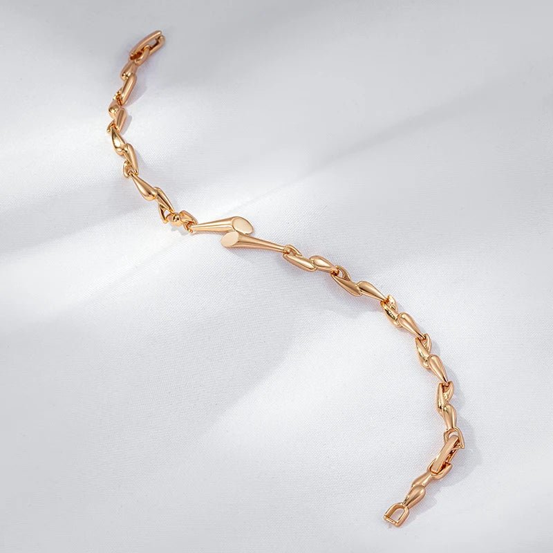 Geometry Bracelet - Gilded Rosy