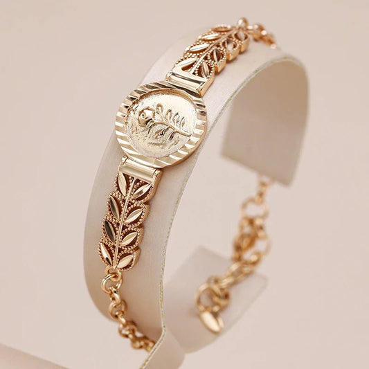 Rose bracelet 585 Rose Gold - Gilded Rosy