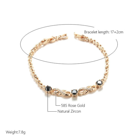 Astilbe Bracelet - Gilded Rosy