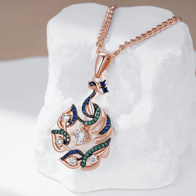 Beautiful Spring Necklace 585 Rose Gold - Gilded Rosy
