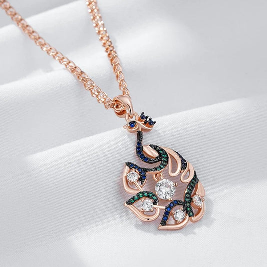 Beautiful Spring Necklace 585 Rose Gold - Gilded Rosy