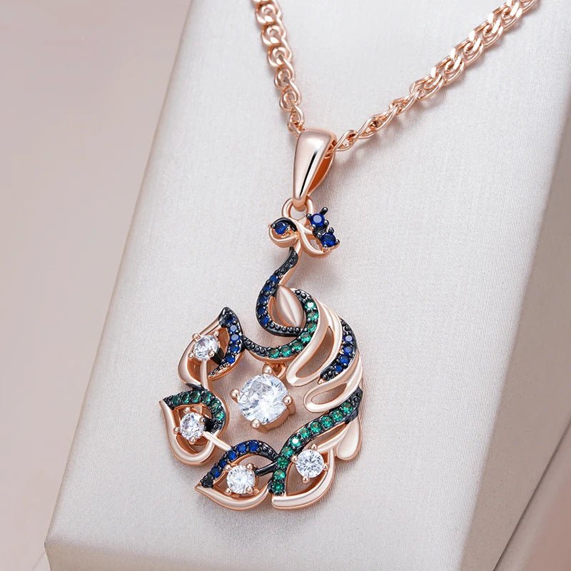 Beautiful Spring Necklace 585 Rose Gold - Gilded Rosy