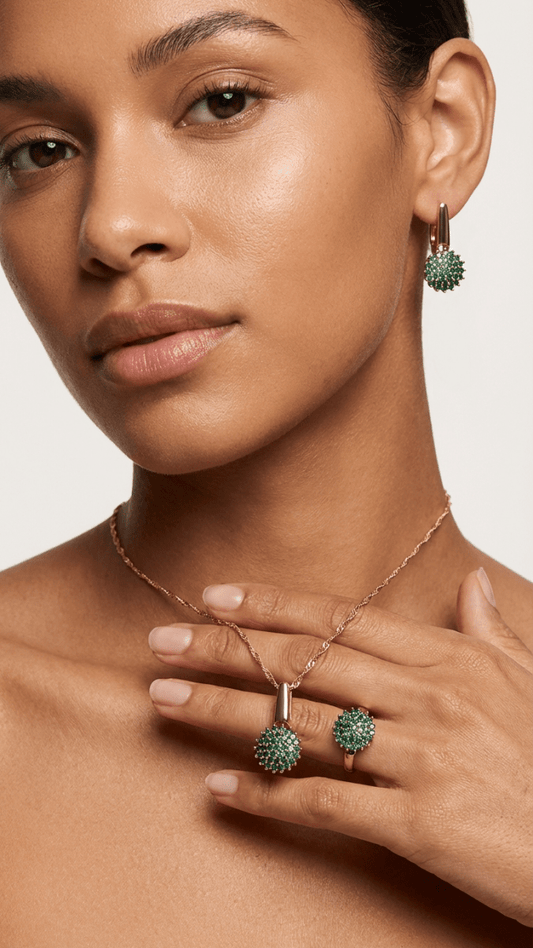 Crystal Flower sets - Gilded Rosy