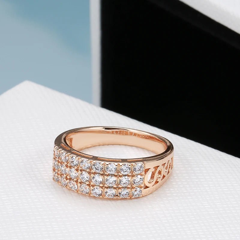 Nami ring 585 Rose Gold - Gilded Rosy