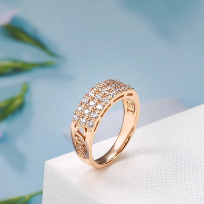 Nami ring 585 Rose Gold - Gilded Rosy