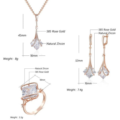 Opal Set - Gilded Rosy