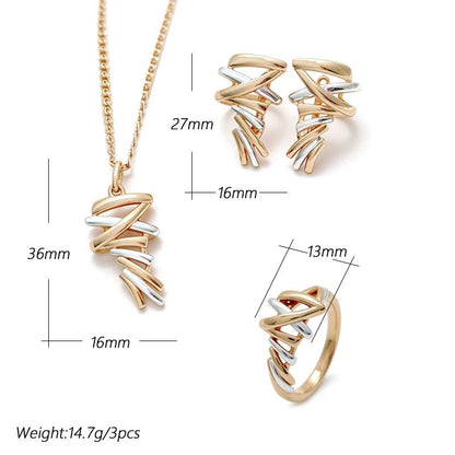 Parallel Gold sets - Gilded Rosy