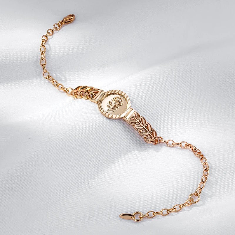 Rose bracelet 585 Rose Gold - Gilded Rosy